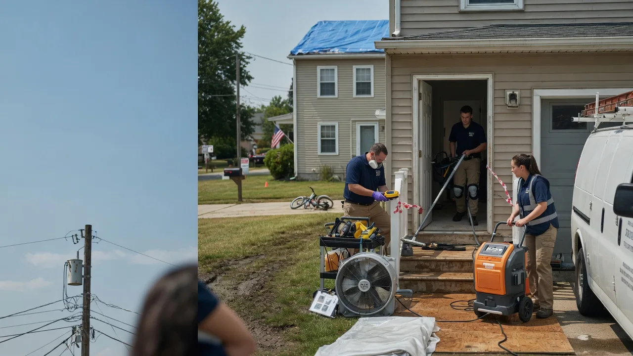 Water Damage Repair in Oreana, IL near me